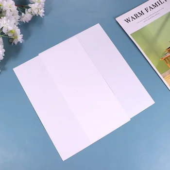 100 Листов белой разделительной бумаги формата А4, антиадгезивная бумага для рук, антипригарная изолирующая бумага, двусторонняя пустая разделительная бумага