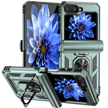 Для Samsung Z Flip5 Zflip5 Противоударный Чехол-Броня для Samsung Galaxy Z Flip 5 Flip5 Чехол для мобильного Телефона Funda