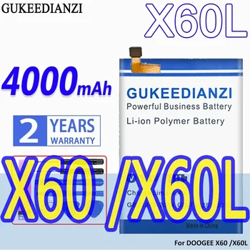 Аккумулятор GUKEEDIANZI Большой Емкости 4000mAh Для DOOGEE X60/X60L
