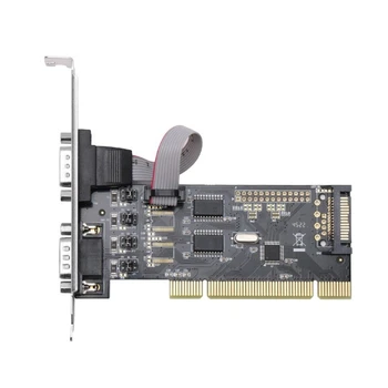 2-портовая карта последовательного адаптера PCI RS232, карта расширения PCI, порт PCI-RS232