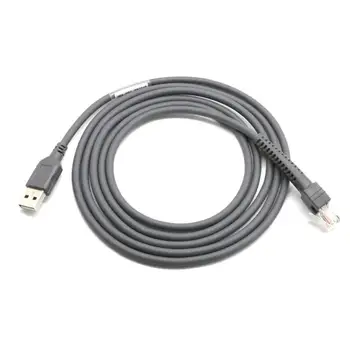usb-кабель для сканера штрих-кодов символов USB 2.0 к rj45 LS1203 LS2208 LS4208 LS3008 CBA-U01-S07ZAR