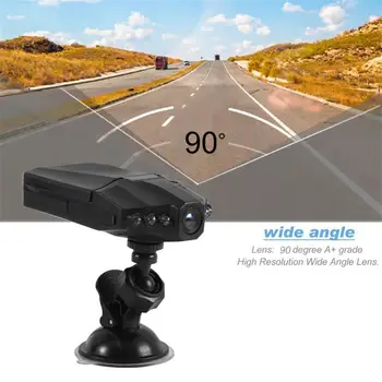 2,5-Дюймовый Автомобильный Видеорегистратор Высокой Четкости 1080P с Камерой Видеорегистратора Dash Cam Ночного Видения Автомобильный DVR