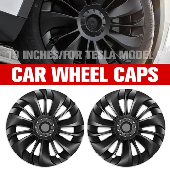 Колпачки ступицы, 4 шт., автомобильные аксессуары для Tesla Model Y 2018-2023, чехлы для колес, высокое качество, горячая распродажа