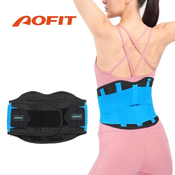 Пояс для поддержки спины AOFIT Sport Ортопедический корсет для мужчин и женщин, Поясничный бандаж, защита для декомпрессии позвоночника, Тренажер для талии