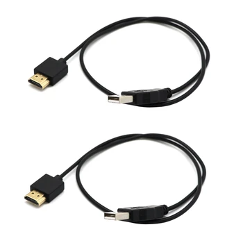 Разъем Адаптера HFES 2X 1.4 от штекера USB 2.0 к Разъему Зарядного Устройства Кабель-Конвертер