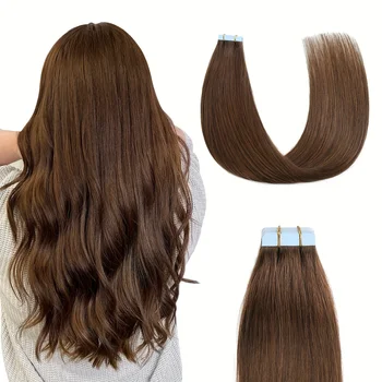 Клейкие ленты VSR Blue 100% для наращивания волос из человеческих волос