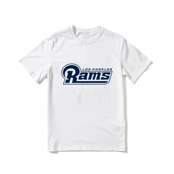 2023 Модные футболки, мужская футболка, Повседневная футболка Los Angeles Rams, Спортивные топы оверсайз с графическим рисунком, Дышащая уличная одежда S-3XL