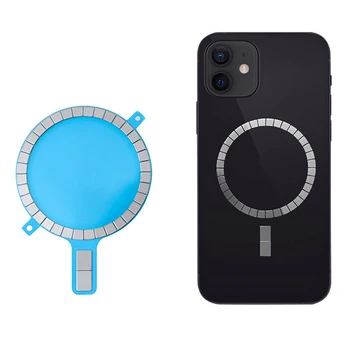Наклейка с магнитным кругом для мобильного телефона для беспроводной зарядки Magsafe Наклейка с магнитным кольцом С сильным магнитным зарядным диском