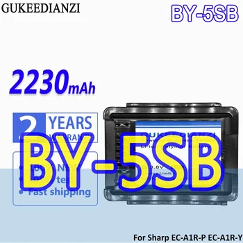 Аккумулятор GUKEEDIANZI Большой Емкости BY-5SB, BY5SB 2230 мАч Для цифрового аккумулятора Sharp EC-A1R-P EC-A1R-Y
