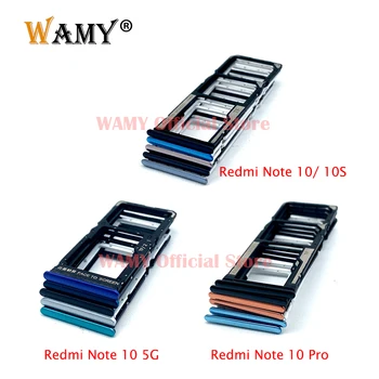 Оригинальный Новый Держатель Для Nano SIM-карты, Лоток, Слот, Гнездо Адаптера Для Xiaomi Redmi Note 10 10S/Note 10 5G/ Note 10 Pro