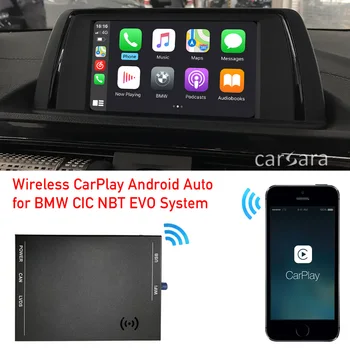 CarPlay box для F10 F20 F30 F01 X1 X3 X4 X5 X6 F48 F25 F26 F15 E60 E90 E84 E87 E70 CIC NBT Android авто wifi телефон BT airplay