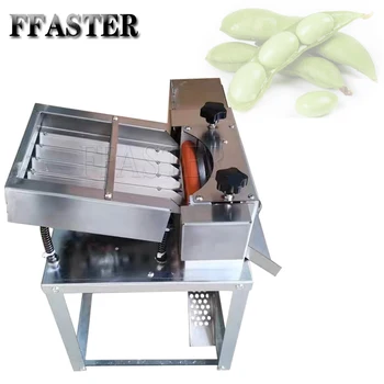 Автоматическая машина для очистки гороха от скорлупы/зеленой фасоли / овощечистка fava Bean