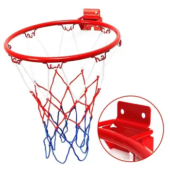 1 компл. Складного Баскетбольного Кольца С Металлическим Ободом, Отличное Баскетбольное Кольцо, Простое В Установке, Баскетбольная Система с Ободом 32 см, Баскетбольные Цели