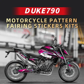 Используется Для мотоцикла KTM DUKE 790 С Рисунком, Наклейки На Обтекатель, Наборы Велосипедных Аксессуаров, Наклейки Для Покраски Деталей, Наклейки Для Ремонта