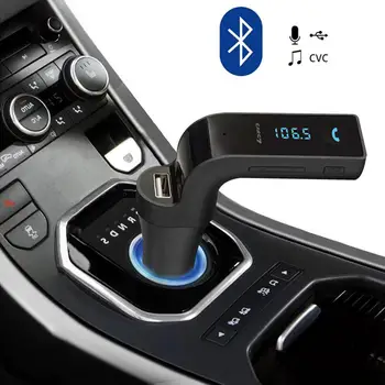 Автомобильный комплект G7 Bluetooth Handsfree FM-Передатчик Тип Радио Светодиодный Дисплей MP3-Плеер Поддержка Музыкального Формата MP3/WMA Автомобильные Аксессуары