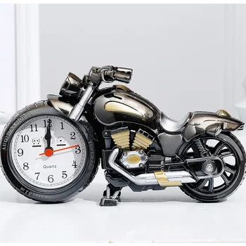 Новый стиль мотоциклетного будильника Модный персонализированный креативный будильник Прикроватные часы
