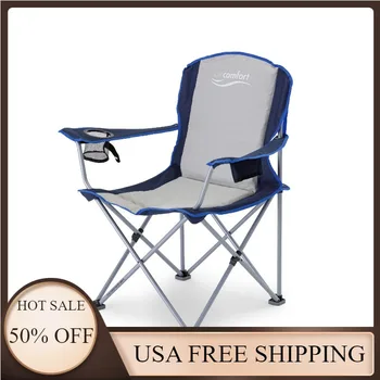 Кресло Ozark Trail Air Comfort, серое и синее кресло Comfort