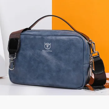 Новая мужская сумка через плечо из силиконовой кожи премиум-класса, маленькая сумка через плечо, стильная мужская сумка, дизайнерская роскошная сумка, сумка-мессенджер