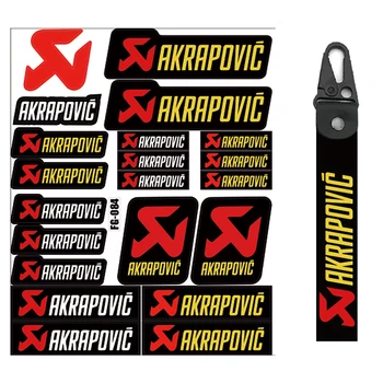 Наклейка Akrapovic Для мотоцикла С Логотипом Выхлопного Наконечника