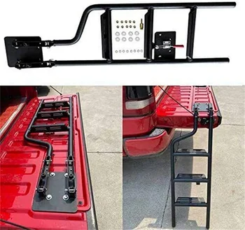 Складная подножка для задней подножки пикапа, трап для двери багажника, подходит для ISUZU D-MAX D MAX 2019-2023