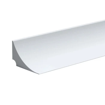 Влагоудерживающая полоска Силиконовый водозащитный барьер для раковины Водозащитный барьер для ванной комнаты для кухонной столешницы белый длиной 60 см