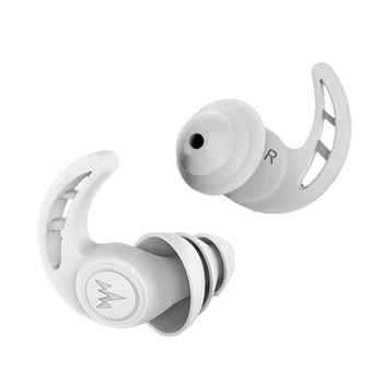 Мягкие Звуконепроницаемые затычки для ушей Y1UB, Силиконовая защита ушей для сна, 3 слоя, 2ШТ.