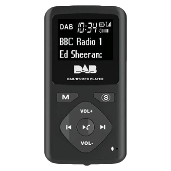 DAB/Цифровое Радио DAB Bluetooth 4.0 Персональный Карманный FM Мини Портативный Радионаушник MP3 Micro-USB для Дома