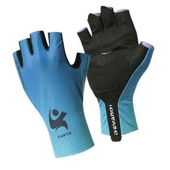 1 пара модных велосипедных перчаток градиентного цвета, мягких уличных перчаток, предотвращающих деформацию, перчаток для верховой езды