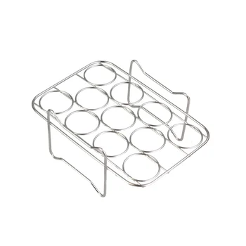 Стойка для приготовления яиц на пару из нержавеющей стали для фритюрницы NINJA Foodi DZ201/401 Аксессуары для фритюрниц