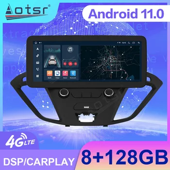 Автомобильный Радиоприемник Android 11 Для Ford Transit Tourneo 2016 2017 2018 2019 2020 GPS DSP Carplay Автомобильный Мультимедийный Стерео Головное Устройство