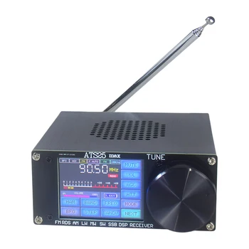 ATS25 Max Si4732 Полнодиапазонный радиоприемник FM RDS AM LW MW SW SSB DSP Портативное Радио WiFi 2,4-Дюймовый Сенсорный Экран Type-C Зарядка