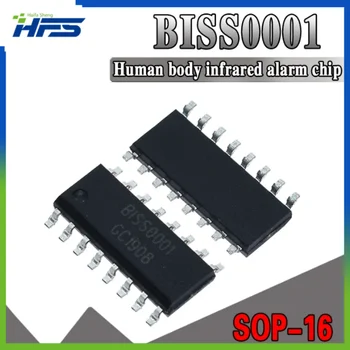 10шт Инфракрасный датчик сигнала BISS 0001 BISS0001 SOP-16 SMD-процессор Новая оригинальная микросхема