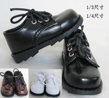 MSD 1/3 1/4 BJD Модные туфли из искусственной кожи на шнуровке BJD 1/3 1/4 Сапоги для кукол