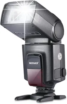 Вспышка Neewer TT560 Speedlite с беспроводным Триггером CT-16 и комплектом жесткого Рассеивателя для Canon Nikon Panasonic Olympus Pentax и др.