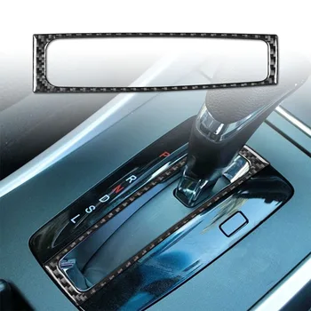 для Honda Accord 2014-2017 Автомобильный индикатор переключения передач Декоративная наклейка на крышку, Термоаппликация, Аксессуары для интерьера автомобиля, углеродное волокно