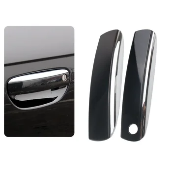 Подходит для 05-11 Audi A6LC6 наружная ручка двери с гальваническим покрытием наружная ручка крышки ручки яркая полоса черного цвета с лакокрасочным покрытием