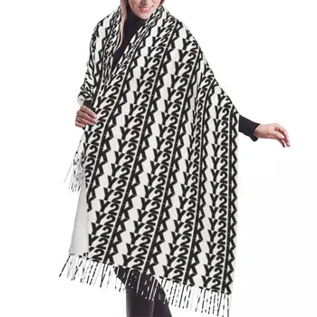 Индивидуальный шарф с буквенным принтом Y2K Для мужчин и женщин Зима Осень Теплые Шарфы Модная Универсальная Шаль